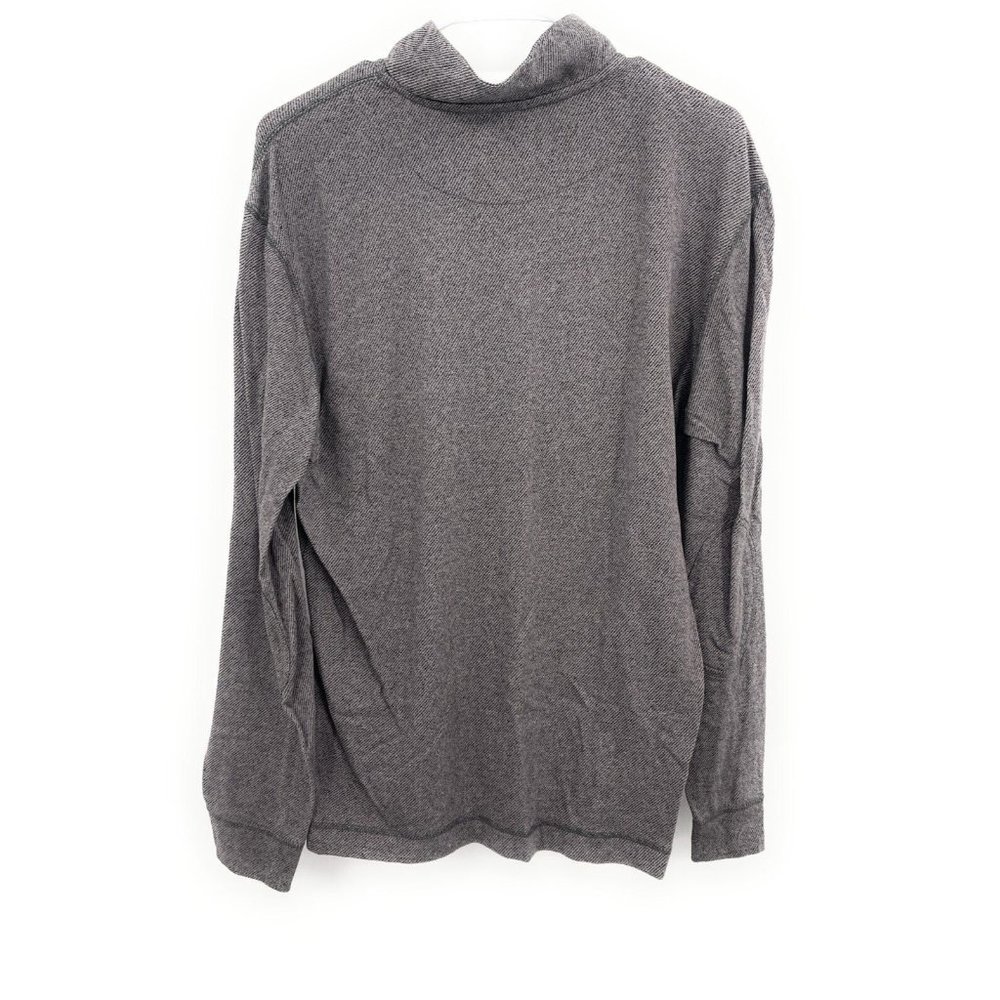 Rodd & Gunn Sweater Men's Large Gray Merrick Bay‎ Knit 1/4 Zip - Picture 4 of 6